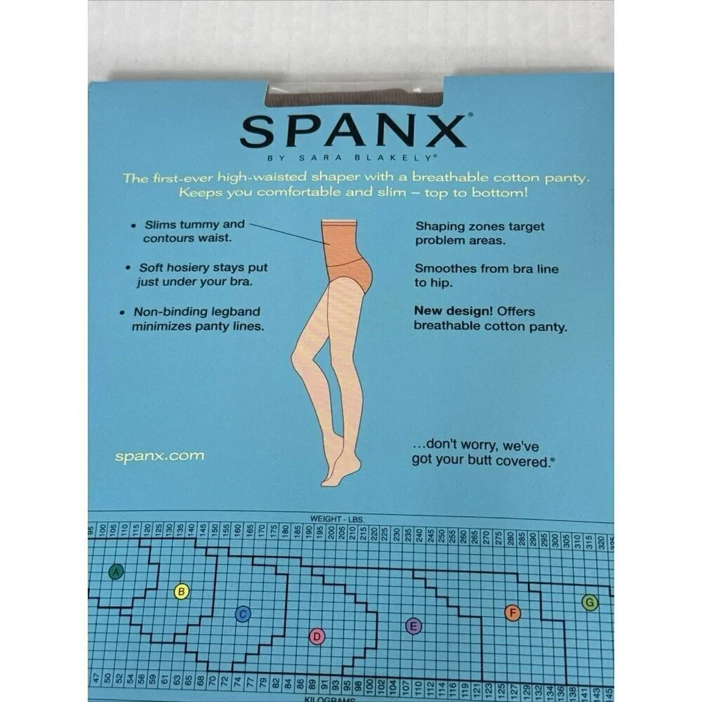 Spanx Higher Power Brief High Waisted Panty‎ Size A Coco 8520